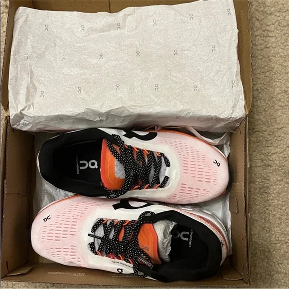 On Running Cloudmonster 2 Undyed/Flame | Size 8 - Picture 2 of 6